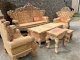 Bộ bàn ghế tân cổ điển hoàng gia gỗ gõ đỏ víp - Đồ gỗ Đỗ Mạnh - Ảnh 1