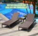 Ghế mây nhựa thư giãn ngoài trời Hồ bơi, Resort Tp.HCM Hồng Gia Hân M520 - Ảnh 1