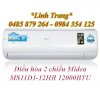 Siêu Giảm Giá: Điều Hòa Midea 2 Chiều Ms11D1-12Hr 12000Btu Giá Cực Sốc!