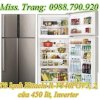 Giá Bán Tủ Lạnh Hitachi 450 Lít, Tủ Lạnh Hitachi 540Pgv3(R-V540Pgv3) 450 Lít!