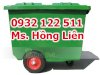 Xe Thu Gom Rác, Xe Đẩy Rác, Xe Rác 400 Lít Đến 1000 Lít, Thùng Rác Các Loại