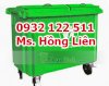 Cung Cấp Xe Đẩy Rác 1000 Lít, Xe Thu Gom Rác 1000L, Thùng Rác 1000 Lít Tp.hcm