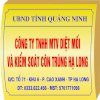 Công Ty Diệt Mối Tận Gốc Tại Quảng Ninh