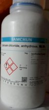 Calcium Chloride, Anhydrous, 96.0% (T) , Cacl2 , Samchun , Hàn Quốc