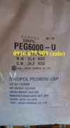 Polyethylene Glycol , Peg 6000 , Ho(Ch2Ch2O)Nh , Sinopol