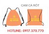 Túi Rút Mầm Non Quảng Cáo Màu Cam Cà Rốt