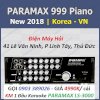 Mua Amply Paramax Sa-999 Piano Km 1 Đầu Karaoke Paramax Ls-3000
