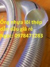 Ống Nhựa Mềm Lõi Thép Pvc Chuyên Dẫn Nước Sạch, Dẫn Hóa Chất D60, D90, D100, D150, D200.