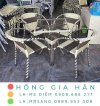 Bàn Ghế Mây Nhựa Cao Cấp Cho Quán Cafe Hồng Gia Hân B002