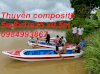 Thuyền Composite Cứu Hộ Phòng Chống Lũ Lụt Kích Thước 5,8Mx1,35Mx0,5M