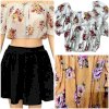 Bán Sỉ Áo Thun Croptop Mùa Hè Hàng Hiệu Forever Freesize