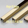 Nẹp Gạch U Inox 304 Vàng Nẹp Nhôm U5 U10 U20 Trang Trí Nội Ngoại Thất