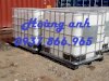 Bồn Ibc Công Nghiệp, Bồn Có Khung Thép Bao Quanh, Bồn Cũ 1000L, Bồn Công Nghiệp Đựng Xăng Dầu