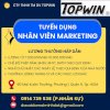 Cty Tnhh Tm Dv Topwin Tuyển Dụng 2 Nhân Viên Văn Phòng Hỗ Trợ Marketing Online