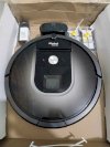 Robot Hút Bụi Cao Cấp Irobot Roomba 980 Đầy Đủ Phụ Kiện ( Tường Ảo, Chổi Quét, Lọc Hepa...