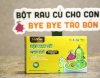 Giải Pháp Dinh Dưỡng Thông Minh Với Bột Rau Củ Cho Bé Ăn Dặm