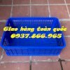 Sọt Đựng Rau Củ, Sóng Nhựa Rỗng Cao 19, Bán Sọt Nhựa Nguyên Sinh, Sọt Nhựa Sóng Hở