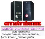 : Máy Mới 100% Giá 2.75Tr: Main Ecs 7050;Core Duo E2180 2X2.0G;R1Gb;Hdd 120G;Case Digital 500W