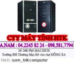 Case P4 Mới 100%-Main945-Cpu Core Dual 2.2X2Ghz-Ram Ii 1Gb-Hdd 160Gb Fpt-Khuyến Mại Chuột Msm..giá: 3.45Triệu