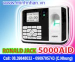 Máy Chấm Công Vân Tay + Cảm Ứng Ronald Jack 5000Aid Tại Minh Nhãn 