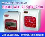 Máy Chấm Công Thẻ Giấy Giá Rẻ Ronald Jack Rj-2200A (Www.minhnhan.vn)