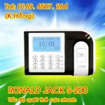 Thẻ Cảm Ứng Dùng Cho Máy  Ronald Jack S-200