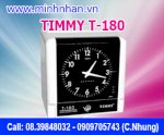 Máy Chấm Công Thẻ Giấy T180S- Www.giaiphapchamcong.com 39848031/ 32