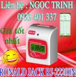 Máy Chấm Công Ronald Jack - Sự Lựa Chọn Hoàn Hảo !!!