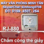 Máy Chấm Công Rj 880 In Búa