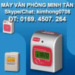  Máy Chấm Công Thẻ Giấy Khuyến Mãi