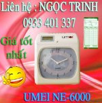 Máy Chấm Công Thẻ Giấy Umei Cd-9820, Nguyễn Trinh 0933401337 