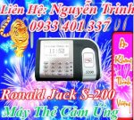 Máy Chấm Công Giá Rẻ Thẻ Cảm Ứng Ronald Jack S-200 Lh Nguyễn Trinh 0933401337 