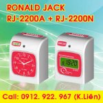 Máy Chấm Công Ronald Jack Rj2200 Kim Lien:0912922967 Giá Rẻ
