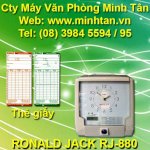 Máy Chấm Công Ronald Jack Rj-880 Giá Mềm