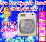 Máy Chấm Công Giá Rẻ Cd-9820, Nguyễn Trinh 0933401337