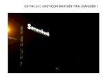 Bảng Hiệu - Neon Sign - Led Sign, Theo Phong Cách Artview