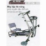 Máy Tập Chạy Bộ Đa Năng Có Chèo Thuyền Hàng Mới Về: Kl 9938