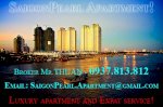 Saigon Peal Apartment For Rent: 4Bedrooms, Nice View, $1200 Per Month