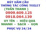Dntn  Rút Hầm Cầu Thông Cống Nghẹt Tuấn Thanh 0918.064.139