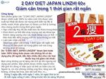 Thuốc Giảm Cân 2 Day Diet Japan Lingzhi Giúp Bạn Phân Huỷ Mỡ Thừa Trong Thời Gian Ngăn Nhất,Không Có Tác Dụng Phụ