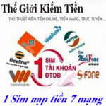 Sim7Mang.com Bắn Tiền 7 Mạng Nạp Tiền 4 Game- Thế Giới Kiếm Tiền Mới