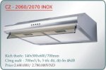 Máy Hút Mùi Canzy Cz-2060 Inox Động Cơ Khỏe-Lọc Hút Thông Minh-Giá Rẻ Là Máy Hút Mùi Canzy Cz-2060 Inox