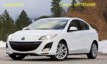 Giá Xe  Mazda 3 2011 Sedan Nhập Khẩu, Màu Trắng Giao Xe Ngay!