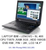 Bán Laptop Lenovo Sl400 Giá Rẽ