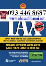Biểu Thuế Xuất Nhập Khẩu Năm 2011 ( 91/2011/Tt-Btc Ngày 20/6/2011 ), Biểu Thuế Xuất Nhập Khẩu Song Ngữ 2011