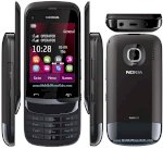 Cty Fpt Bán: Điện Thoại Nokia C2-03 Chrome Đen/Trắng 2 Sim 2 Sóng Thiết Kế Thời Trang, Màu Sắc Hiện Đại, Đài Fm Radio Với Rds Hàng Chính Hãng-Nokia C3-Nokia C2-01-Lenovo P629-Lg Gs290-Motorola Ex115