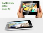 Ipad Window N10 Màn  Hình Cảm Ứng  Đa Điểm , Chip 1,2 Ghz ,Ram 512 ,Chyaj Hdh Android 2,3 , Flash 10.3 , Wifi + Usb 3G Lướt Web Nhanh ,Xem Phim 1080P ,Chơi Game 3D