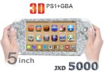 Psp Jxd 5000- Máy Chơi Game 3D Màn Hình 5Inchs.nghe Nhạc Xem Phim Chơi Game, Chụp Ảnh,Ghi Âm, Fm