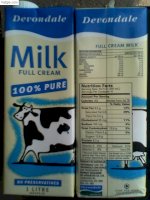 Sữa Tươi Nguyên Kem Devondale