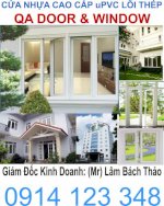 Cửa Nhựa Lõi Thép Tại Vinh - Nghệ An - Qa Door & Window